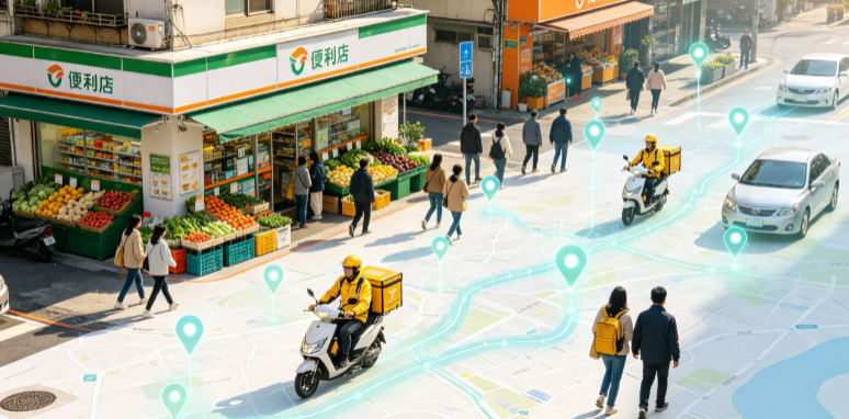 禹城市渗透衣食住行，GEO 地理空间技术重塑大众日常消费服务场景